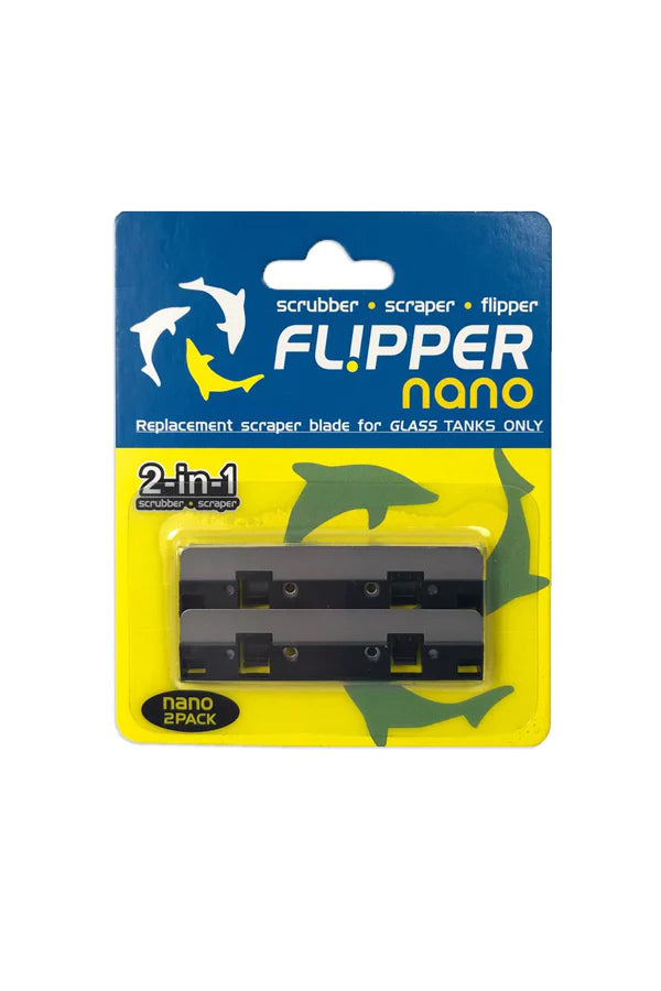 Flipper Nano Aquarium Cleaner Stainless Steel Replacement Blades (2pack)