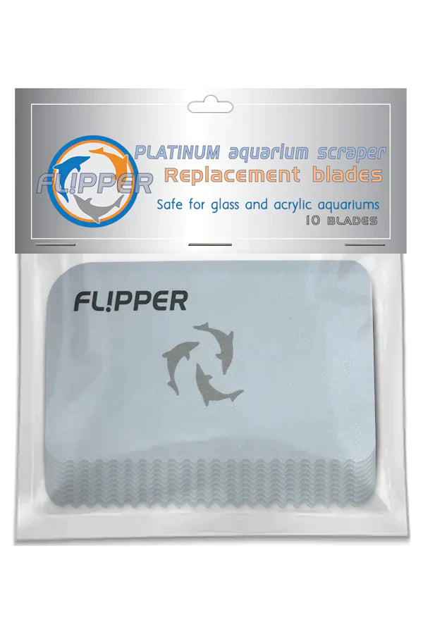 Flipper -  Platinum Aquarium Hand Scraper Replacement Blades