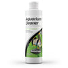 Seachem Aquarium Cleaner 250ml bottle – ammonia-free streak-free cleaner for aquarium glass and acrylic, featuring a white label with fish and green background