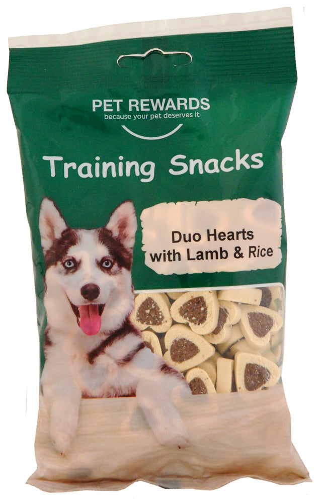 Trainer Snack Due Hearts Lamb Rice (200g)