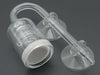 Glass Carbon Dioxide Diffuser with Spiral Bubble Counter
