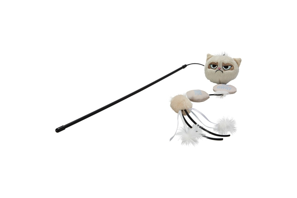 Grumpy Cat Annoying Plush Cat Wand