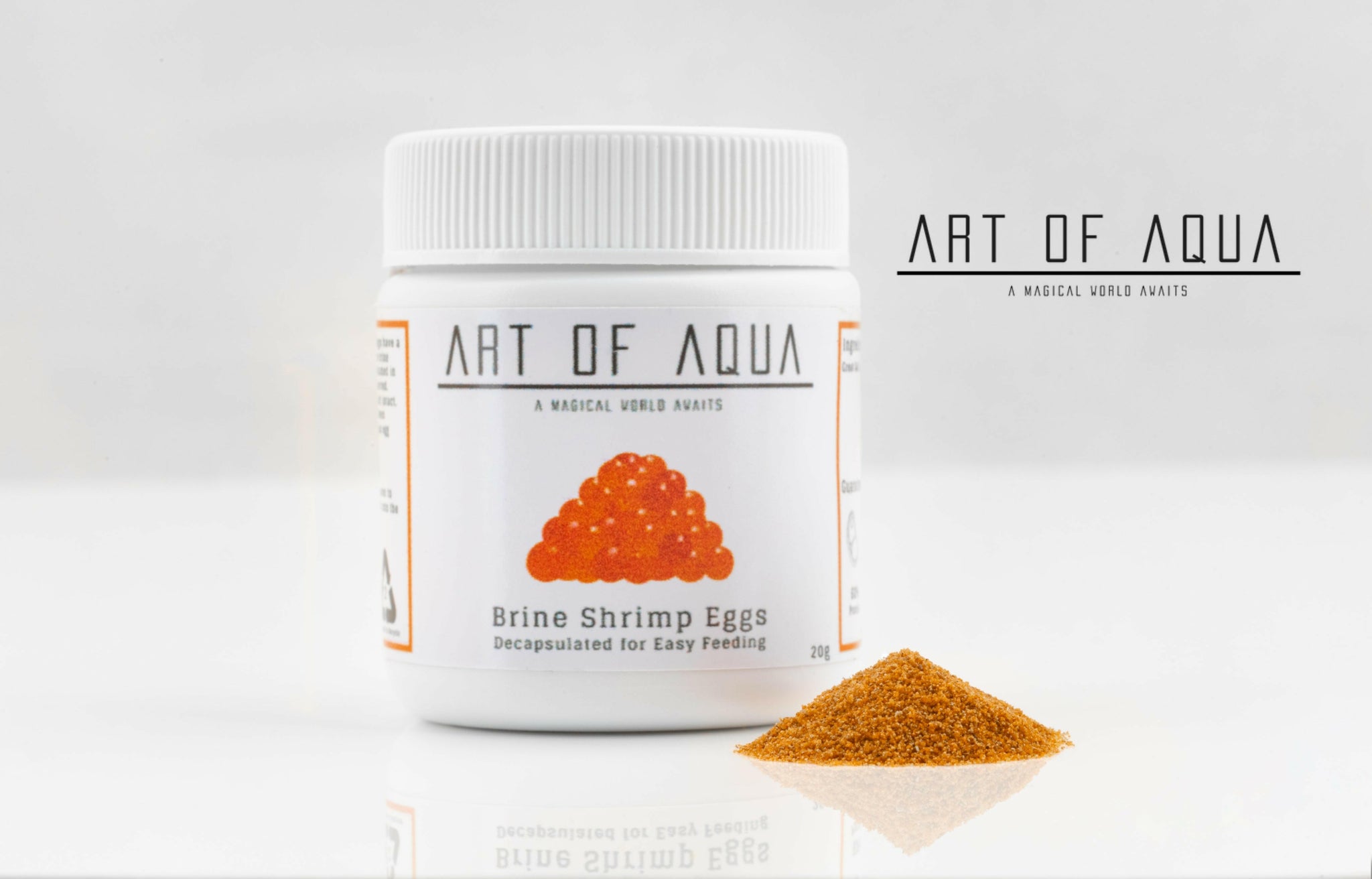 Art of Aqua Decapsulated Brine Shrimp Eggs (20g)
