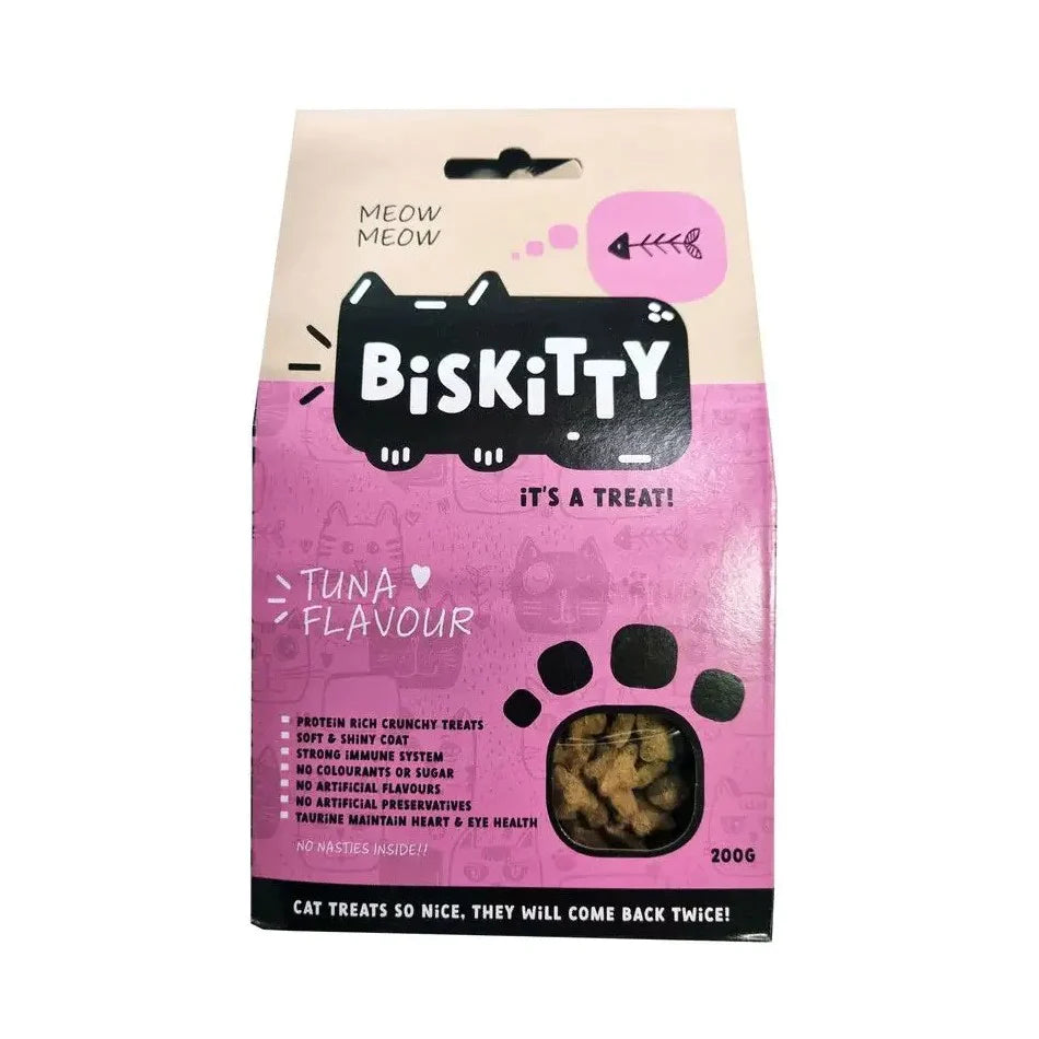 Biskitty Cat Treats - Tuna (200g)