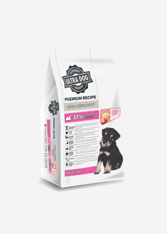 Premium Dog Food - Small to Medium Puppy (Chicken)